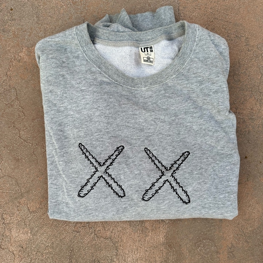 Kaws x Uniqlo x Sesame Street XX Sweatshirt